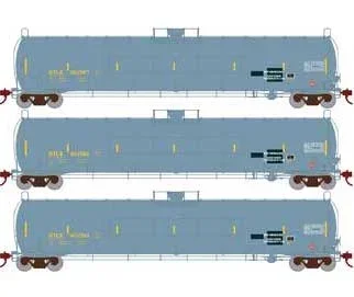 Athearn Genesis G25606 HO Scale 33,900 Gallon LPG Tank Car “Flat Panel” UTLX 3 Pack