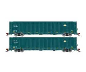 Athearn Genesis G76724 HO Scale NSC 6400 Gondola with Load IWXX 2 Pack