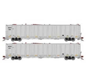 Athearn Genesis G76736 HO Scale NSC 6400 Gondola with Load WCTX 2 Pack