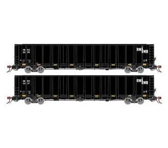 Athearn Genesis GN6725 N Scale NSC 6000 Gondola with Load IMRX 2 Pack #2