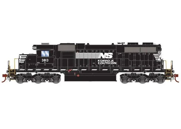 Athearn RTR 1433 HO Scale EMD SD38 Norfolk Southern NS 3813 DC