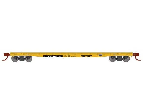 Athearn RTR 1599 N Scale 53′ GSC Flatcar Trailer Train DTTX 110087