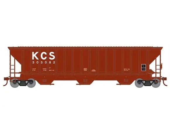 Athearn RTR 22264 HO Scale PS 4740 Covered Hopper Kansas City Southern KCS 303082