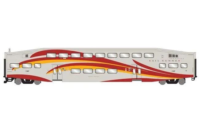 Athearn RTR 29712 HO Scale Bombardier Control New Mexico Railrunner NMRX 1107