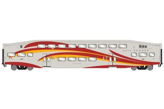 Athearn RTR 29713 HO Scale Bombardier Coach New Mexico Railrunner NMRX 1001