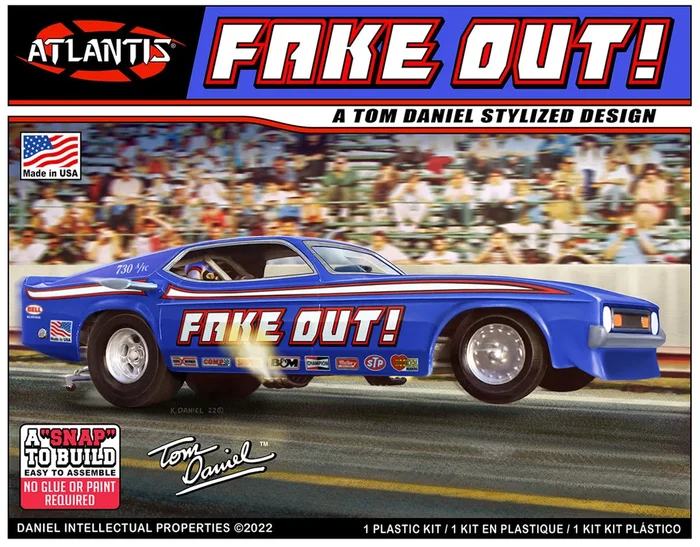 Atlantis Models 1/32 Scale Snap Tom Daniel Fake Out Funny Car