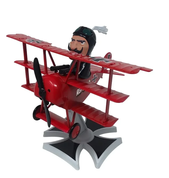 Atlantis Models Red Baron Fokker Tri Plane Snap Plastic Model Kit