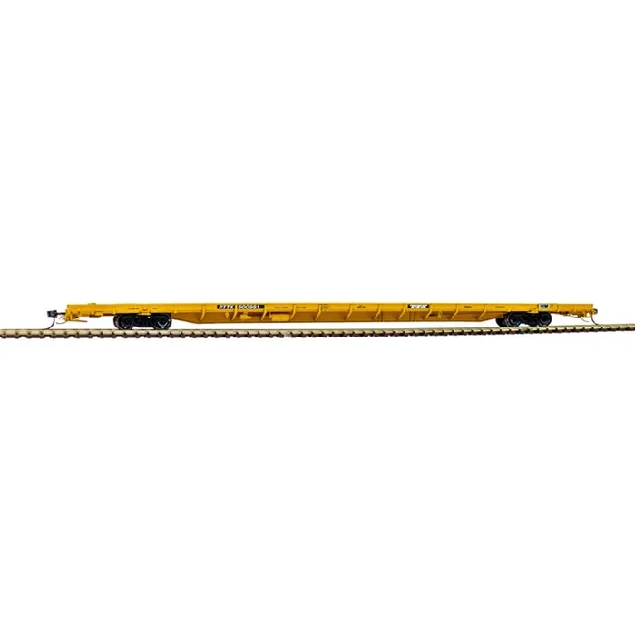 Atlas 20006116 HO Scale F89J 89′ TOFC Flatcar “Yellow” TTX 601144