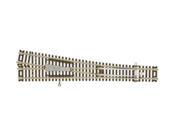 Atlas 2812 Z Scale #6 Right Hand Turnout with Code 55 Rail