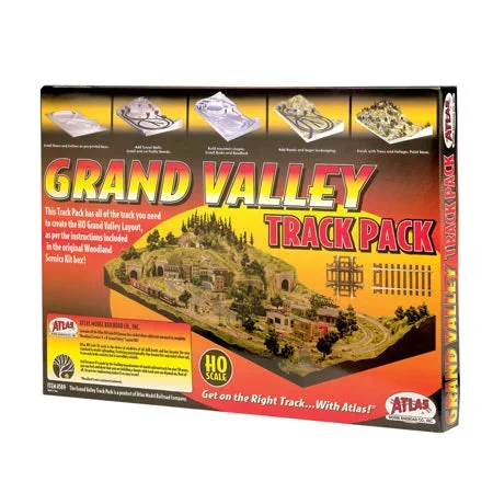 Atlas 589 HO Scale Grand Valley Track Pack