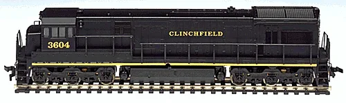 Atlas 8507 HO Scale GE U36C Clinchfield 3601 – Like New Used