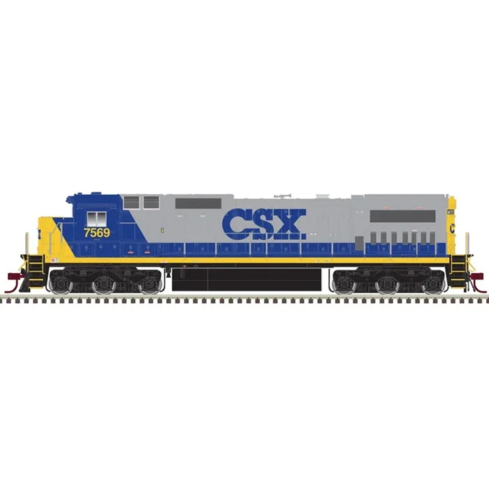 Atlas Gold 10004208 HO Scale GE Dash 8-40C YN2 CSX 7586 DCC LokSound