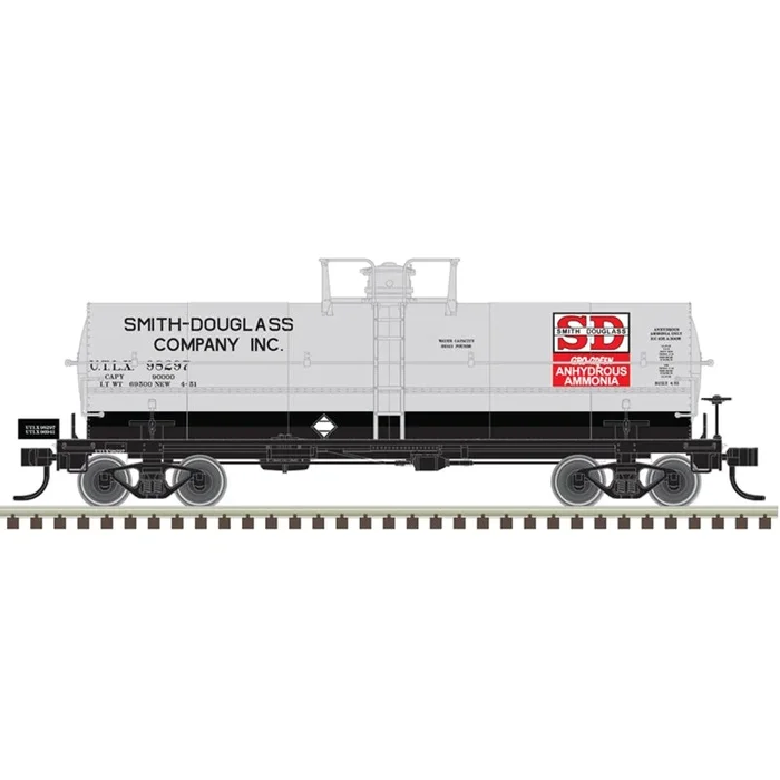 Atlas Master 50006597 N Scale 11,000 Gallon Tank Car Smith Douglass UTLX 98297