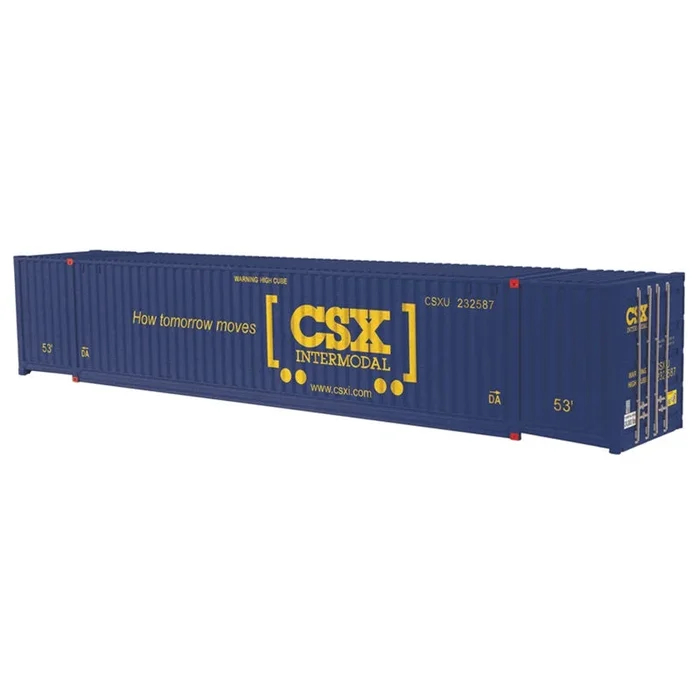 Atlas O Master 3002173 O Scale 53′ Container Assortment 6 Pack #1