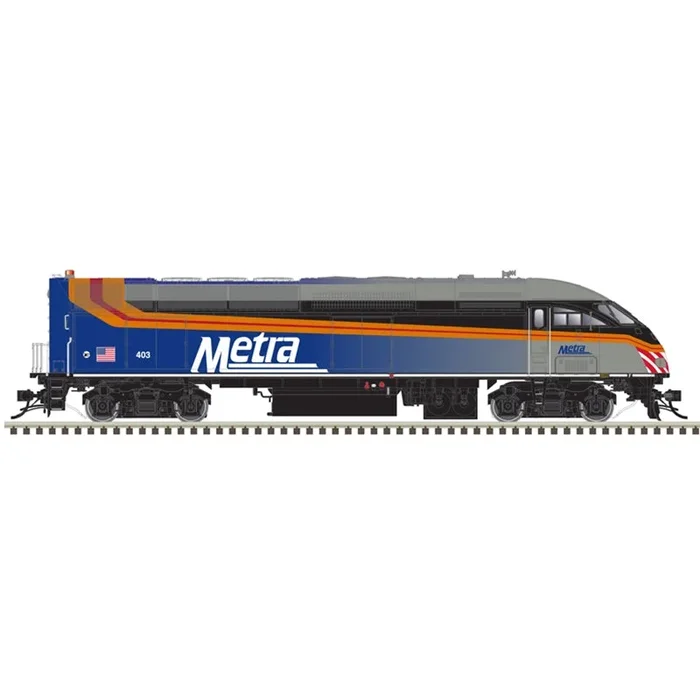 Atlas Silver 10004147 HO Scale MPI MP-36PH-3C Diesel Metra 410