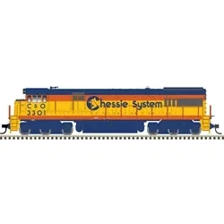 Atlas Silver 1003901 HO Scale GE U30C Chessie System C&O 3301