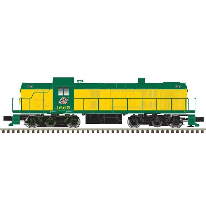 Atlas Silver 40005495 N Scale ALCo RSD-4/5 Diesel Chicago & Northwestern CNW 1667