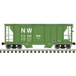 Atlas Trainman 20006562 HO Scale PS-2 Covered Hopper MW Norfolk & Western NW 514389