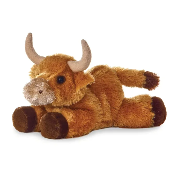 Aurora 8″ Plush- Mini Flopsie- Mac Bull