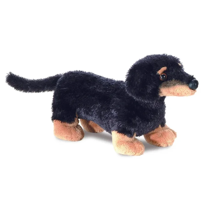 Aurora 8″ Plush- Mini Flopsie-Vienna Dachshund