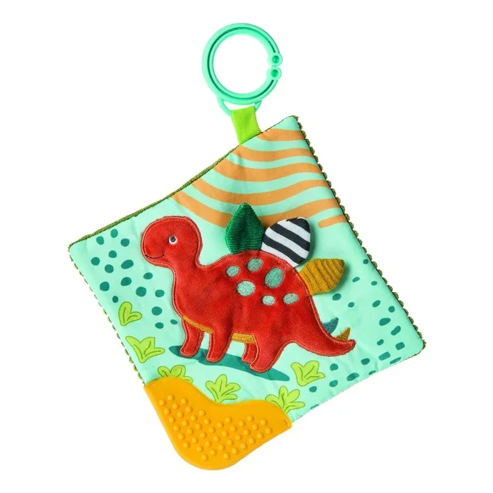 Aurora: Mary Meyers Pebblesaurus Crinkle Teether 6 Inches