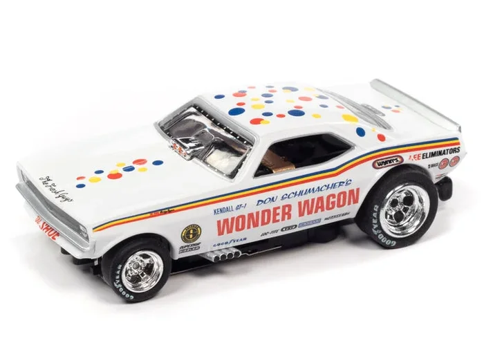 Auto World 369 HO Scale Stock Car Legends 1973 Plymouth Cuda “Don Schumacher” Slot Car