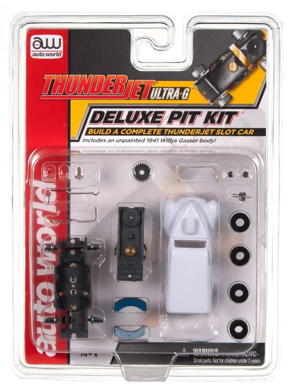 Auto World TRX125 HO Scale Thunderjet Deluxe Pit Kit – 1941 Willys Gasser