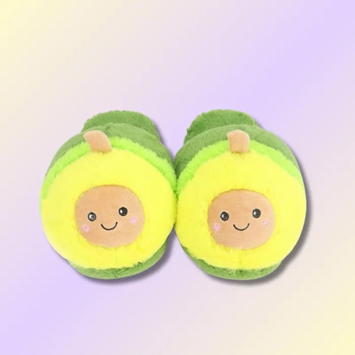 Avocado Plush Slippers
