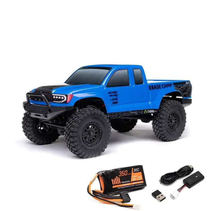 AXI-1219T2 – SCX24 Base Camp RTR, Blue