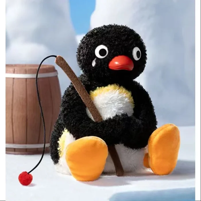 Baby MOLLY Pingu Happy Fishing Series Vinyl Plush Pendant Where’s My Fish
