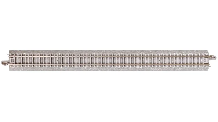 Bachmann 44015 N Scale E-Z Track with Concrete Ties 10″ Straight (6 Pack)