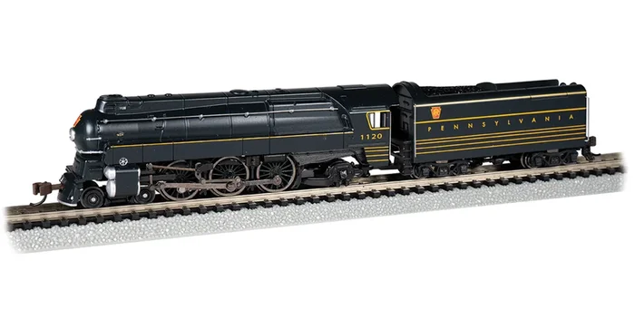 Bachmann 53951 N Scale 4-6-2 Streamlined K4 Steam Loco Pennsylvania PRR 1120 DCC & Sound