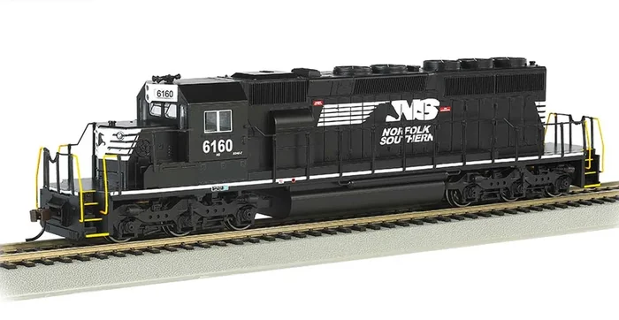 Bachmann 67027 HO Scale EMD SD40-2 Diesel Norfolk Southern NS 6160