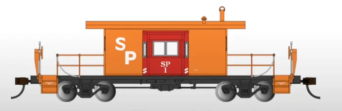 Bachmann 76403 HO Scale Transfer Caboose Southern Pacific SP #1