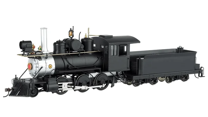 Bachmann Spectrum 25202 On30 Scale 2-6-0 Rogers Steam Loco Painted Unlettered – Black