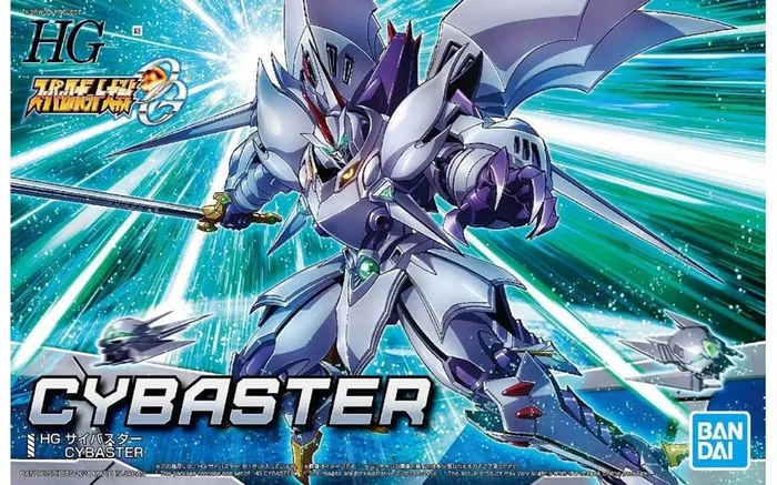 Bandai 2553217 HG Cybaster “Super Robot Wars OG” Figure Kit