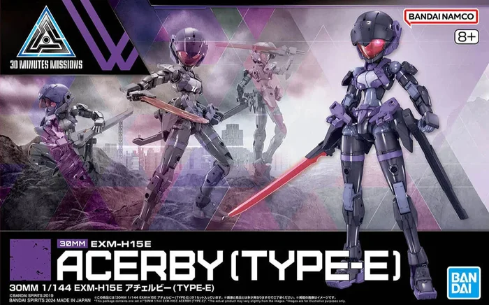 Bandai 2733983 1/144 30MM EXM-H15E Acerby (Type-E) “30 Minutes Missions”