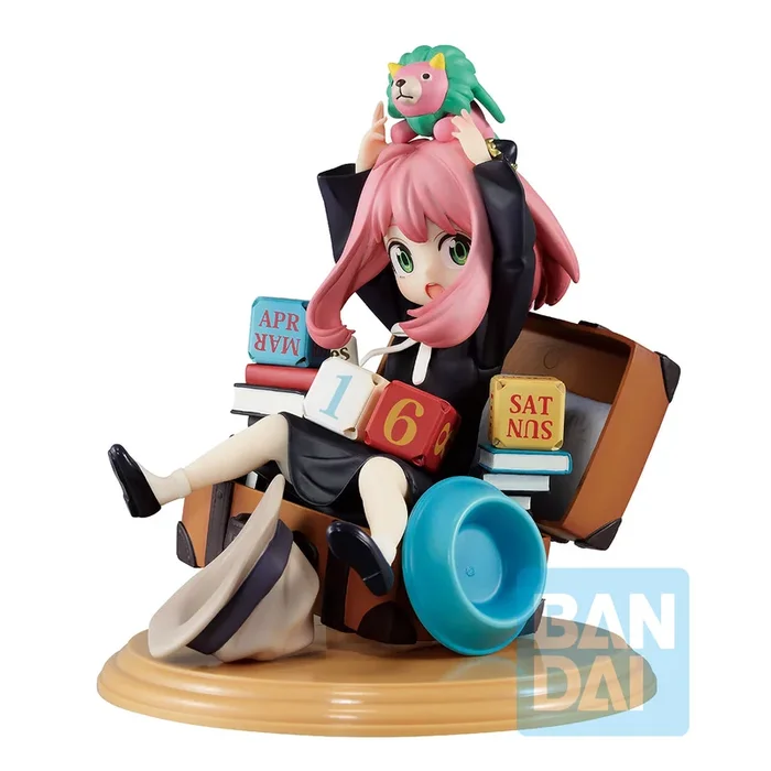 Bandai Spirits Ichibansho Figure Anya Forger with Block Calendar (Mission Start! ver.1.5) “Spy X Family”