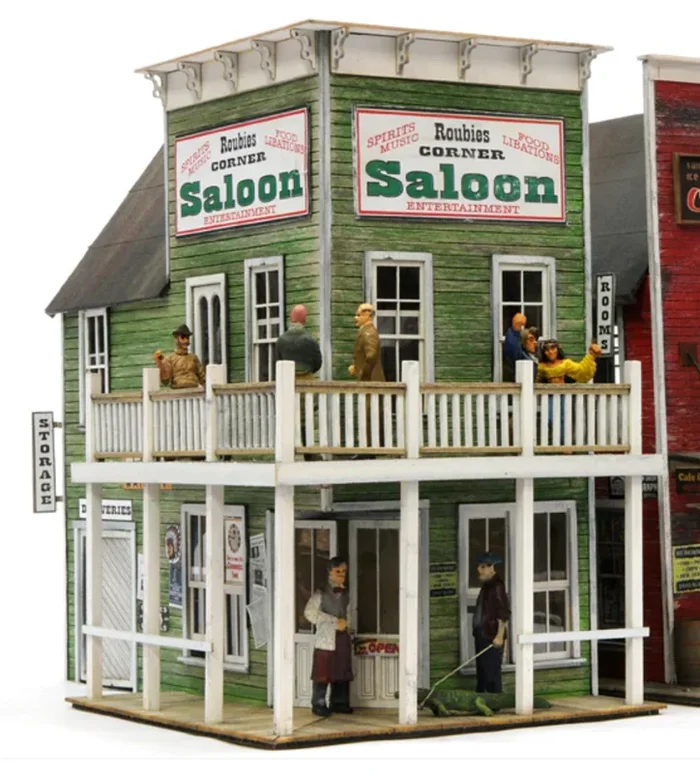 Banta Modelworks 2111 HO Scale Roubie’s Saloon Craftsman Kit