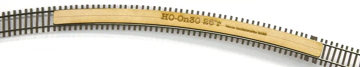 Banta Modelworks TT-16R On30 / HO Scale 16″ Radius Curve Track Template