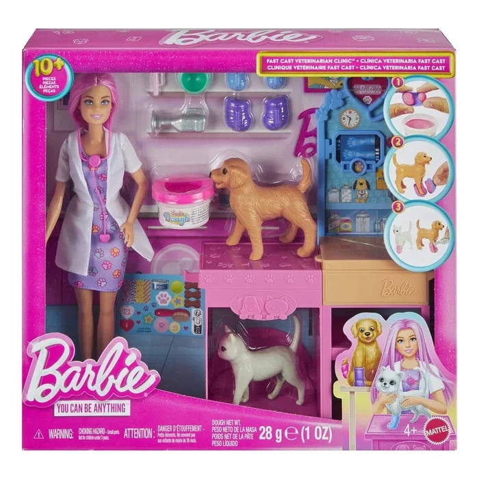 Barbie Fast Cast Pet Vet Clinic