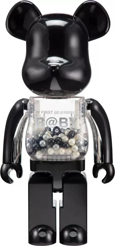 BE@RBRICK My First B@by (Black/Silver) 1000%(ASK)