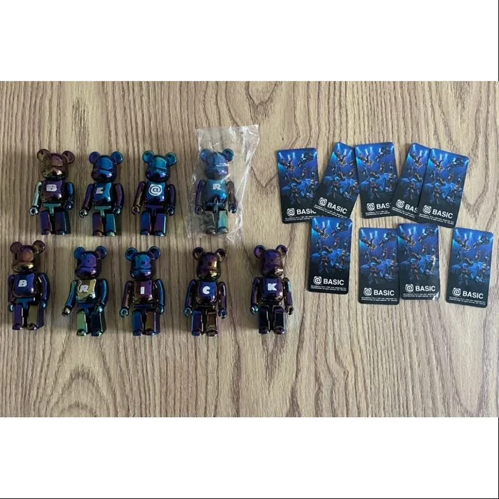 Bearbrick Series 43 BASIC SET 9PCS 100% Medicom Be@rbrick