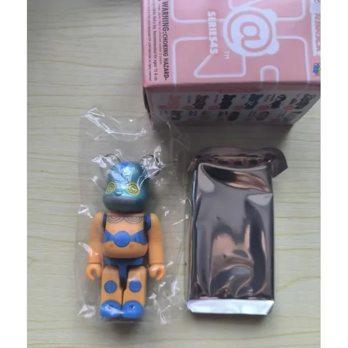 Bearbrick Series 45 Secret SOFT VINYL 100% Orange Medicom