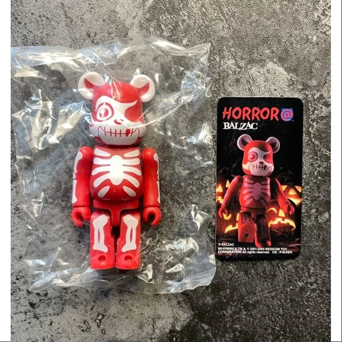 Bearbrick Series 7 HORROR BALZAC Red 100%