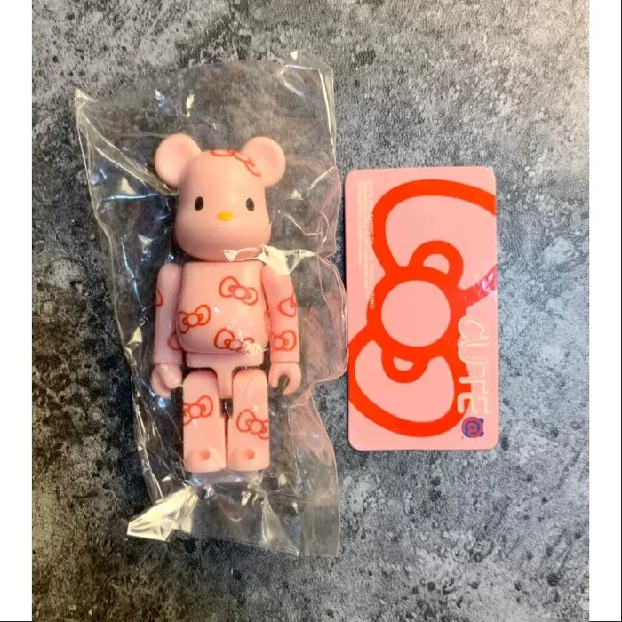 Bearbrick Series 9 CUTE Hello Kitty Pink 100%