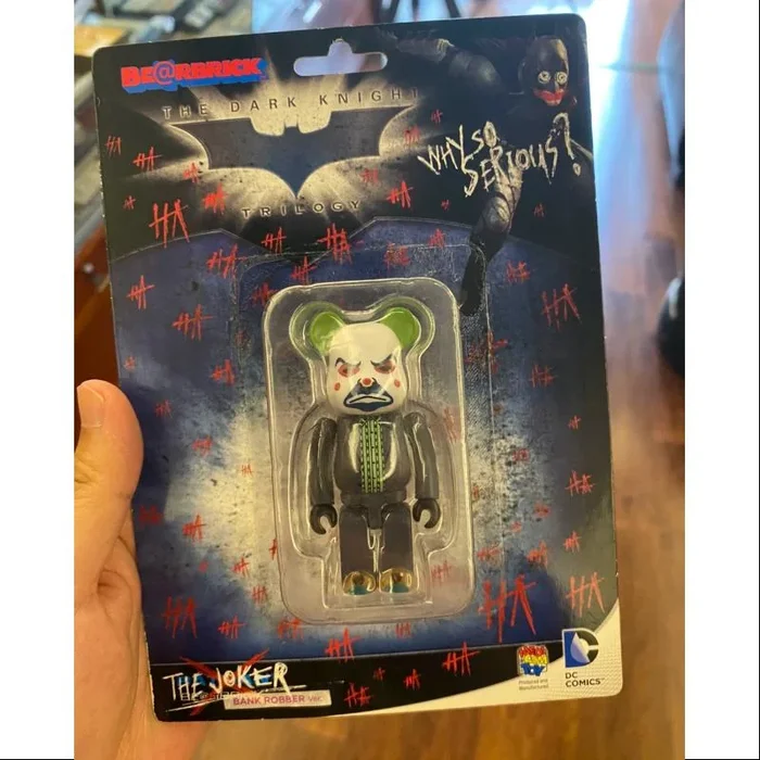 Bearbrick THE JOKER BANK ROBBER Ver. 100% Limited Medicom Be@rbrick
