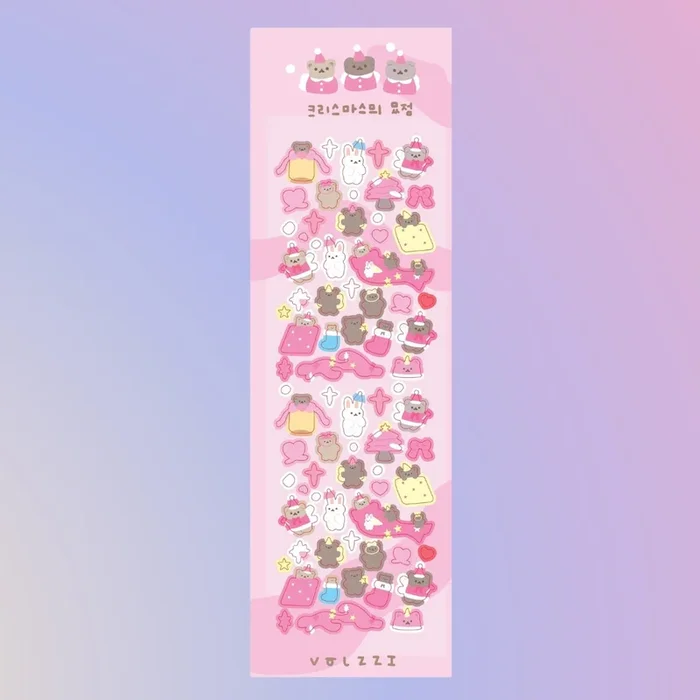 Bedtime Bear Stickers