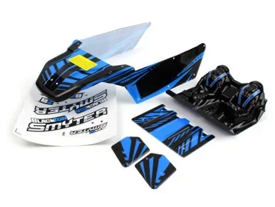 BlackZon Black/Blue DB Body for 1/12 Smyter Desert Buggy Vehicles, 540180