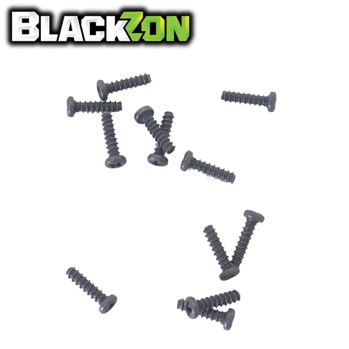 BlackZon BZN540047 Pan Head Self Tapping Screws PBHO2x8mm